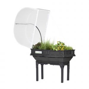 VegePod Small Raised Garden Bed with cover and Stand