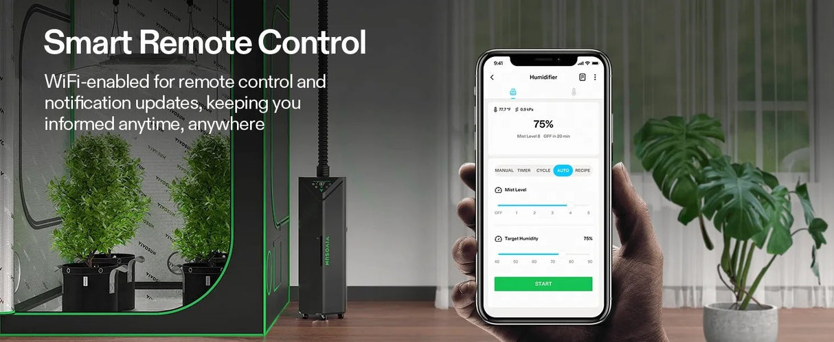 VIVOSUN AeroStream H19 Intelligent Environmental Humidifier