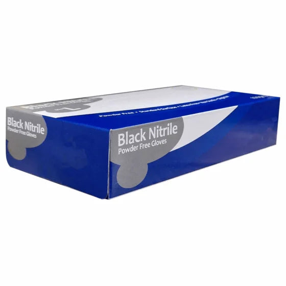 Black Nitrile Gloves (Box Of 100) XL