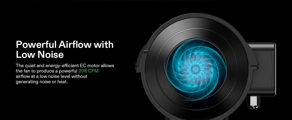 VIVOSUN  AeroZesh S4 Inline Fan 4″ (353 m³/hr)