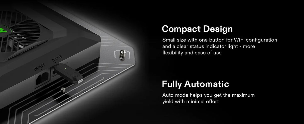 GrowHub E25 Controller for Grow Tent Cooling Ventilation Lighting