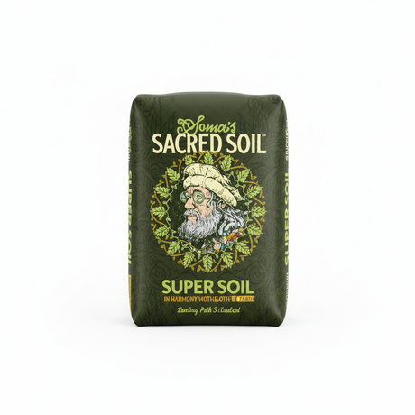 Soma's Sacred Soil Super Soil 50L bag on white background