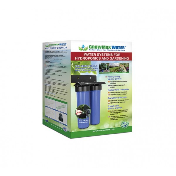 GrowMax PRO GROW 2000 L/h Water Filter 2 Stage System