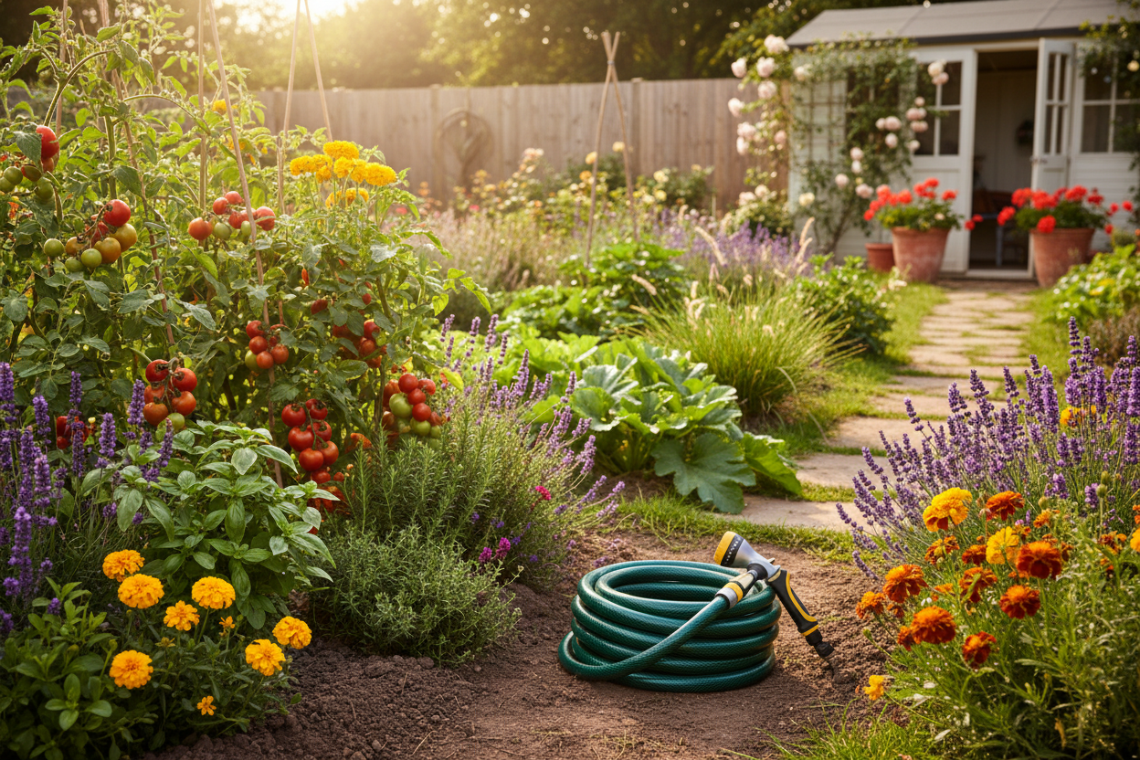 Summer Garden Banner