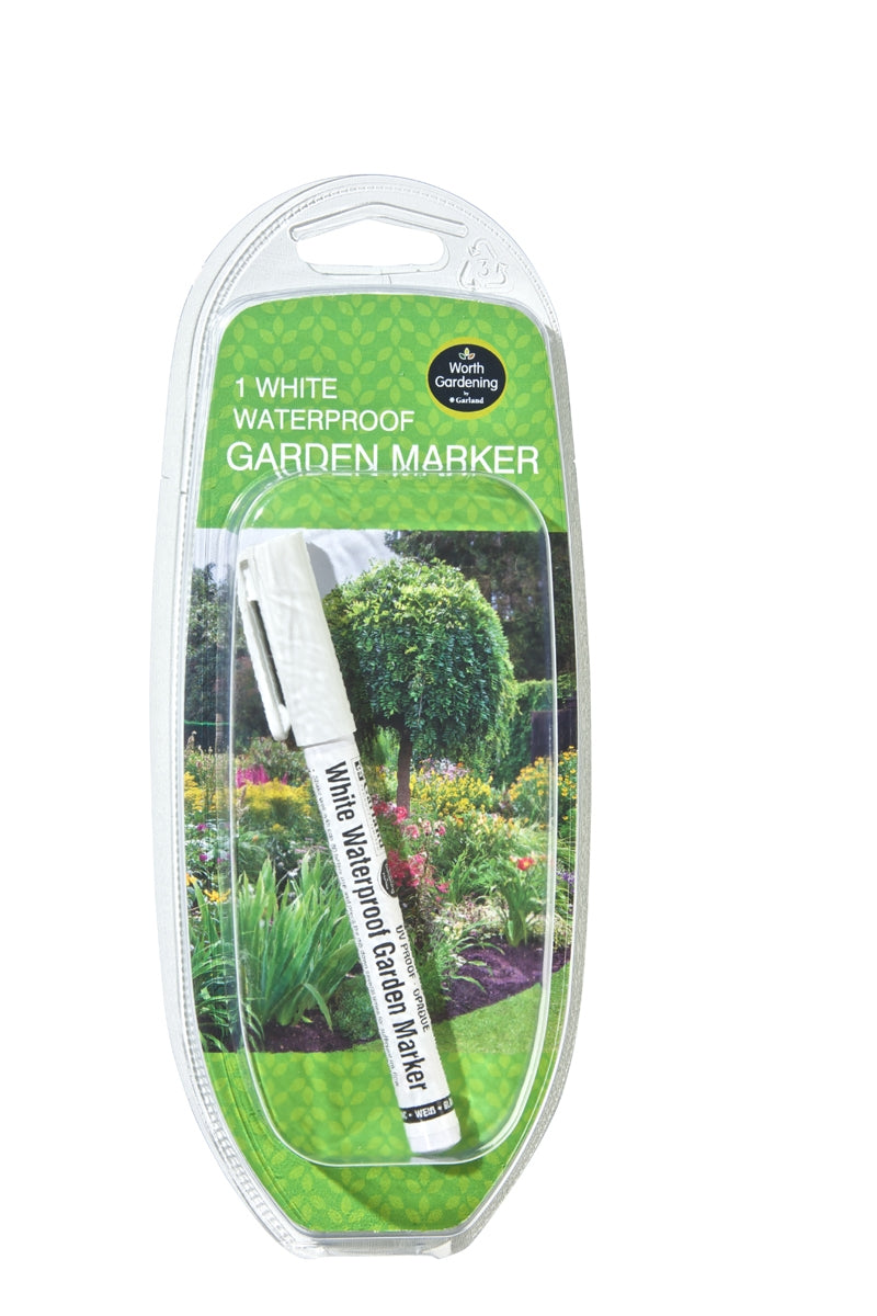 Garland White Waterproof Garden Marker