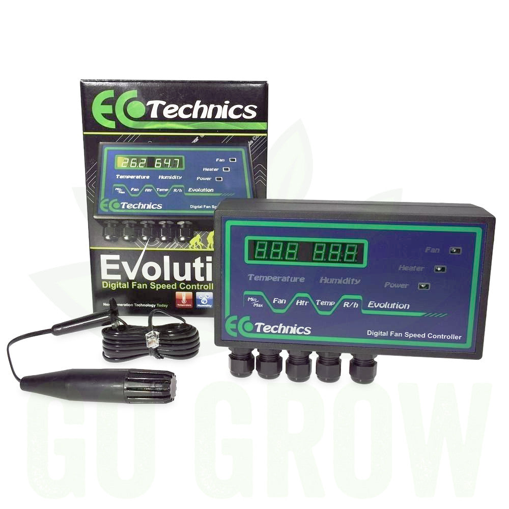 EcoTechnics Evolution Digital Fan Speed Controller 12amp