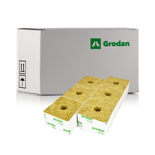 Grodan Delta Rockwool Blocks -  3"