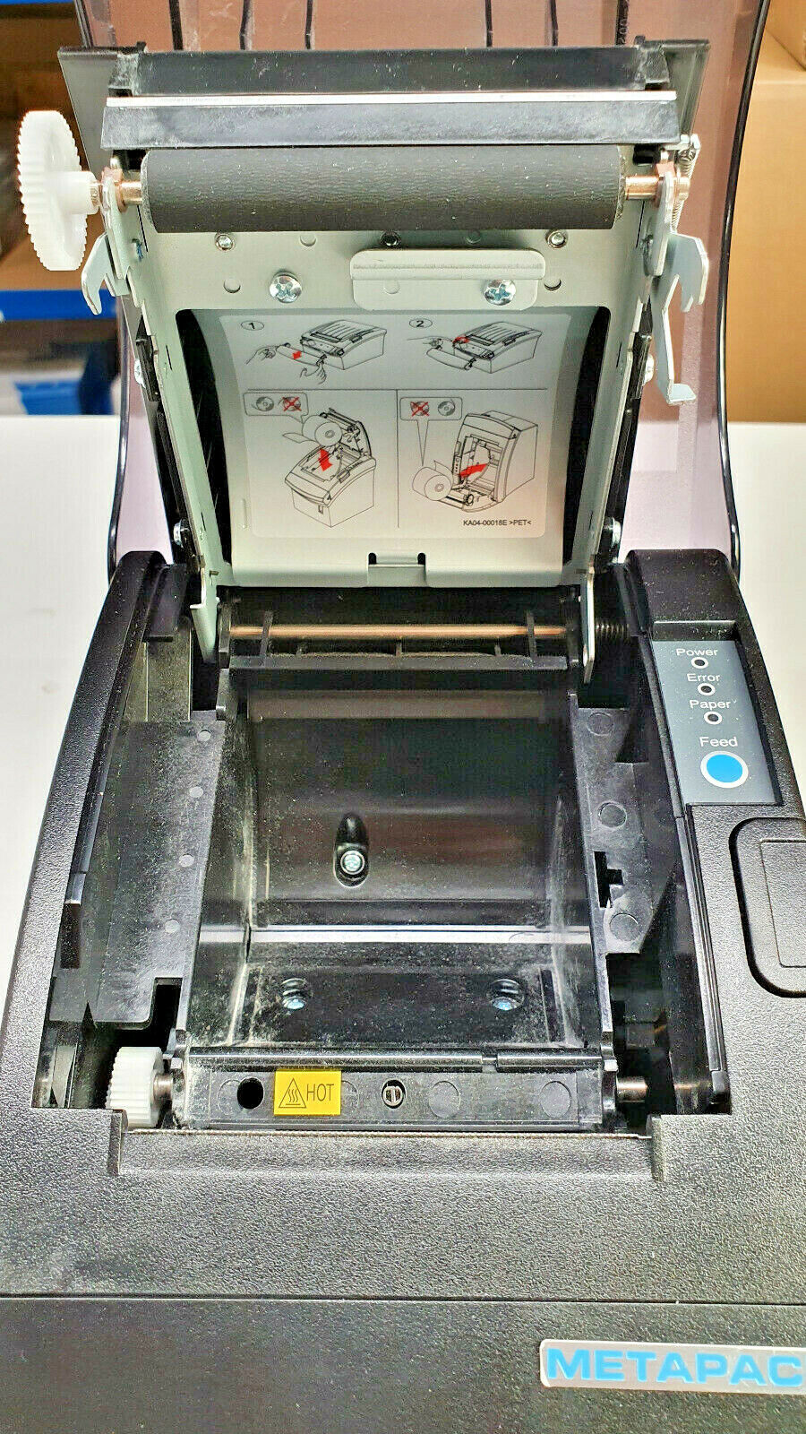 METAPACE T3 ii THERMAL EPOS RECEIPT PRINTER USB BLACK