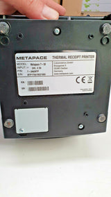METAPACE T3 ii THERMAL EPOS RECEIPT PRINTER USB BLACK