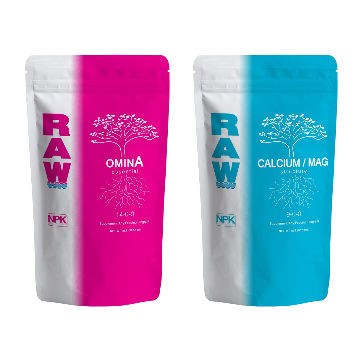 RAW Calcium Magnesium & Omina Pack