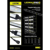 Garden HighPro Propagator LEDMaxPro Tubes x 5