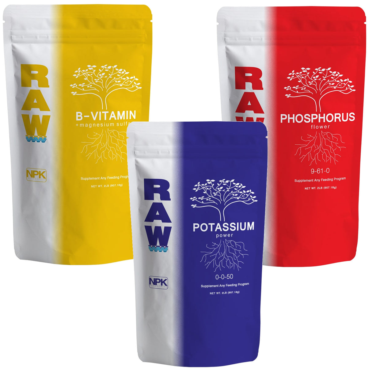 RAW Phosphorus, Potassium, B Vitamins - Late Bloom Pack