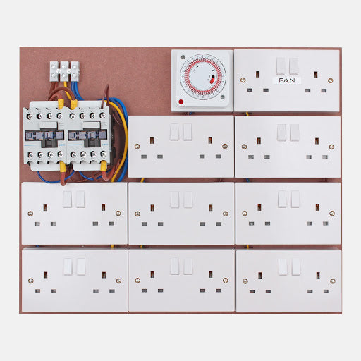 MDF Contactor Boards with Timer